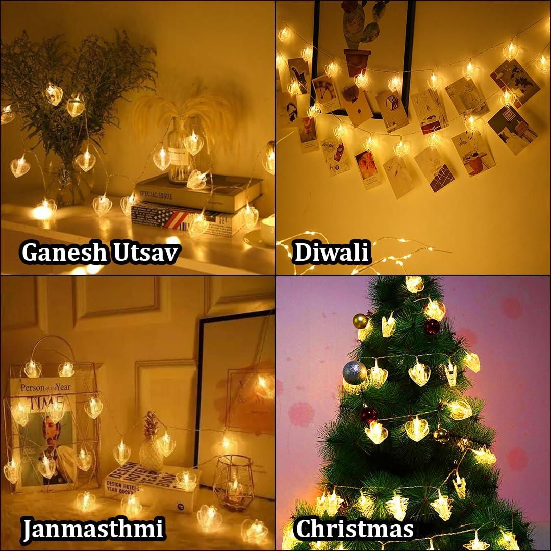 Heart Shaped LED Lights – Romantic Glow for Every Space