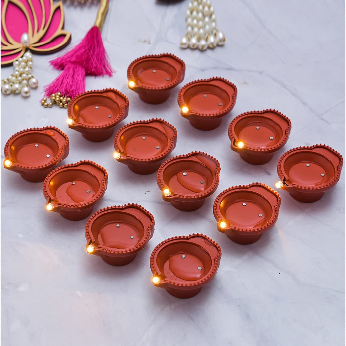 Floating LED Diyas for Every Celebration