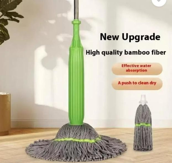 Self-Twisting Water Rotating Mop – Effortless Cleaning, Zero Mess