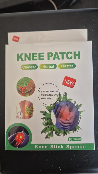 Natural Knee Patches – Instant Relief & Comfort (Pack of 10/20/30)