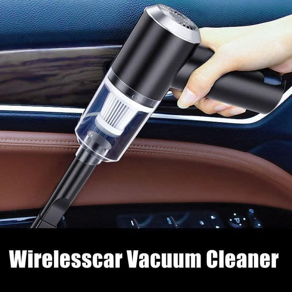 Portable Air Duster & Wireless Vacuum – 2-in-1 Powerful Cleaning