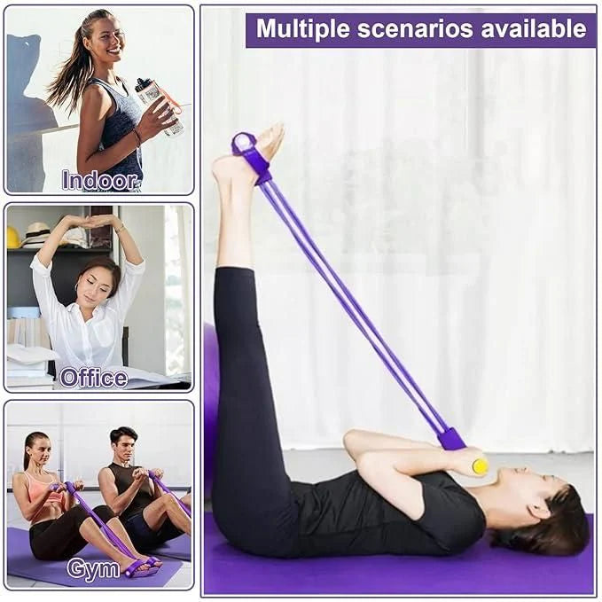 Yoga Pedal Puller Resistance Band – Full Body Workout Anywhere