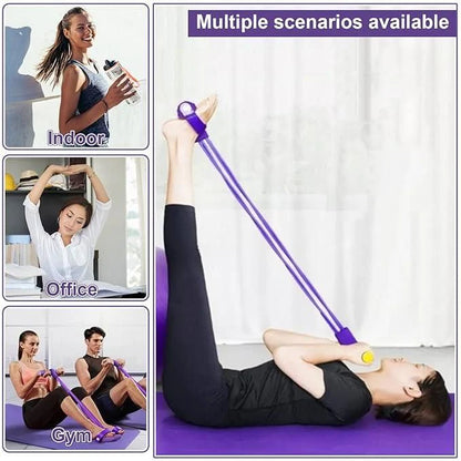 Yoga Pedal Puller Resistance Band – Full Body Workout Anywhere