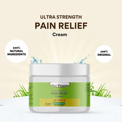Ultra Strength Bee Venom Pain Relief Cream – Fast & Natural