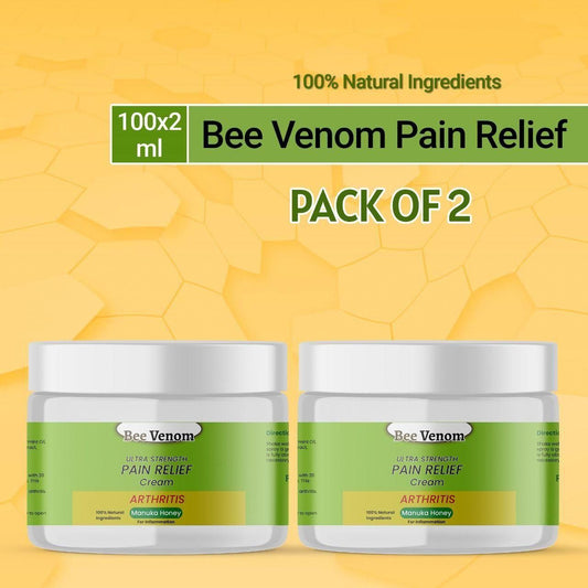 Ultra Strength Bee Venom Pain Relief Cream – Fast & Natural