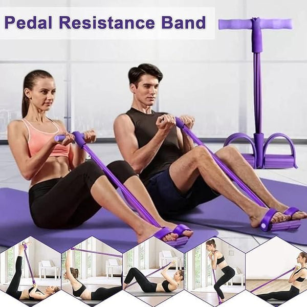 Yoga Pedal Puller Resistance Band – Full Body Workout Anywhere