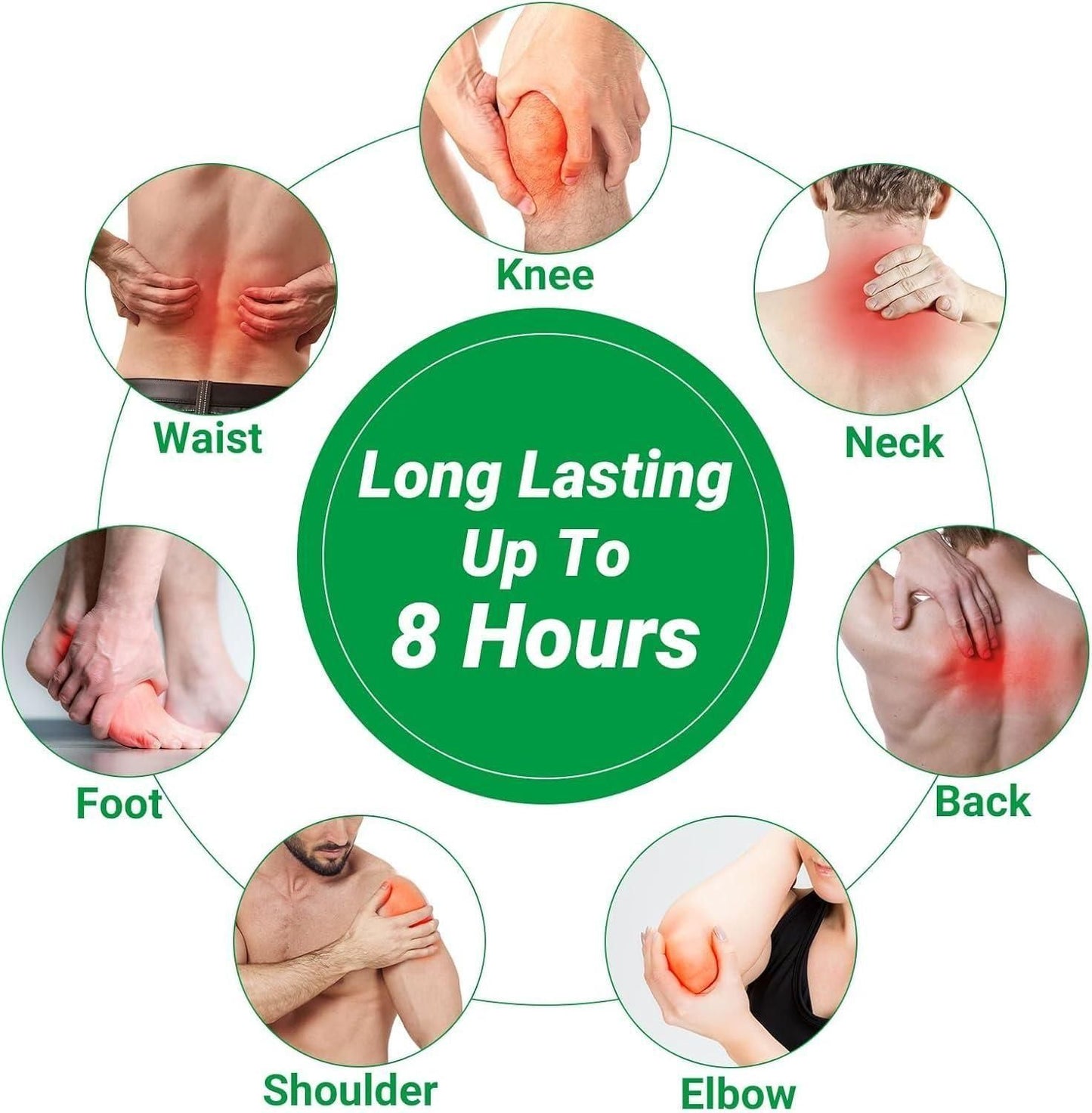 Natural Knee Patches – Instant Relief & Comfort (Pack of 10/20/30)