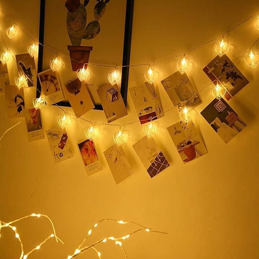 Heart Shaped LED Lights – Romantic Glow for Every Space