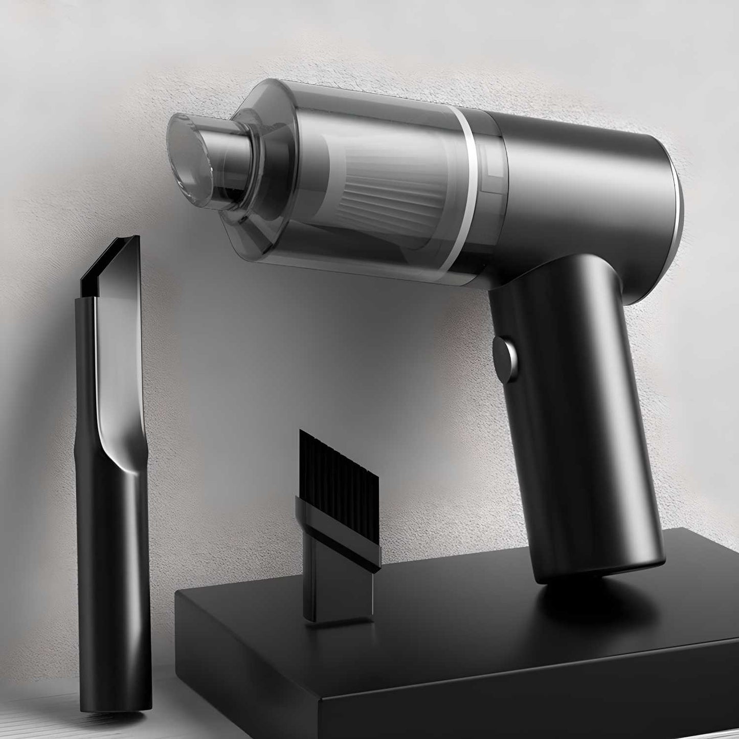Portable Air Duster & Wireless Vacuum – 2-in-1 Powerful Cleaning