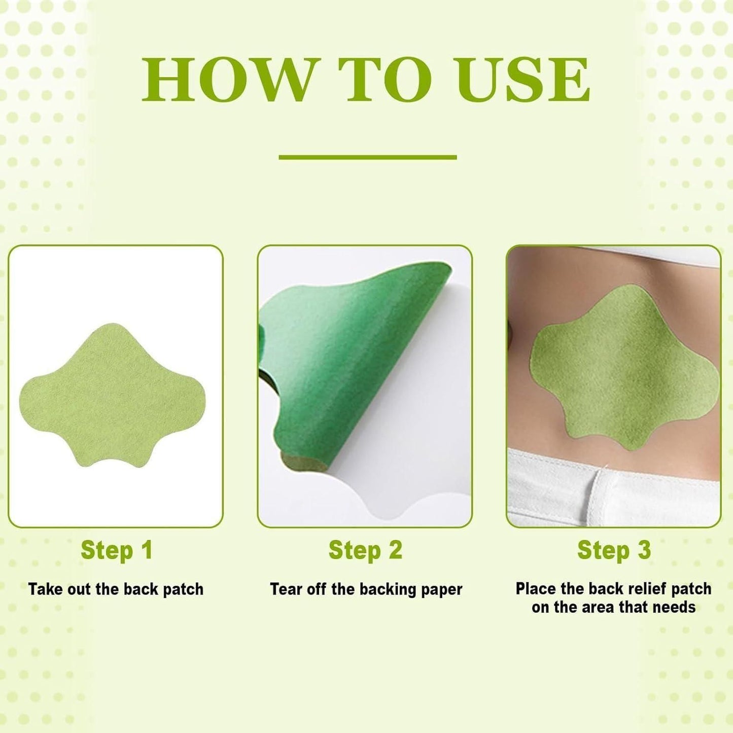 Natural Knee Patches – Instant Relief & Comfort (Pack of 10/20/30)
