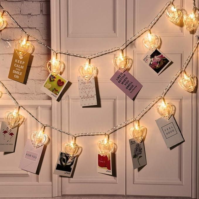 Heart Shaped LED Lights – Romantic Glow for Every Space