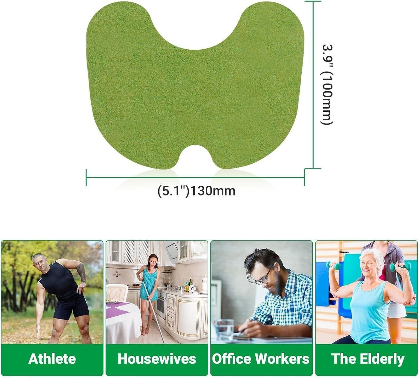 Natural Knee Patches – Instant Relief & Comfort (Pack of 10/20/30)