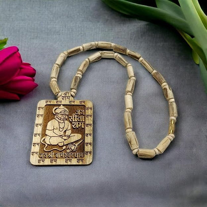 Tulsi Mala with Hanuman Ji Locket – Divine Energy & Protection
