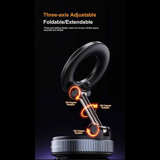 Vacuum Suction Magnetic Bracket – Strong Hold, Zero Drilling