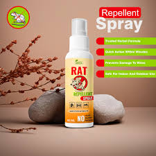 Rat Repellent Spray – Keep Rodents Away Naturally! (Pack of 3)