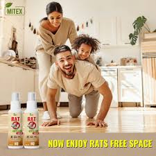 Rat Repellent Spray – Keep Rodents Away Naturally! (Pack of 3)