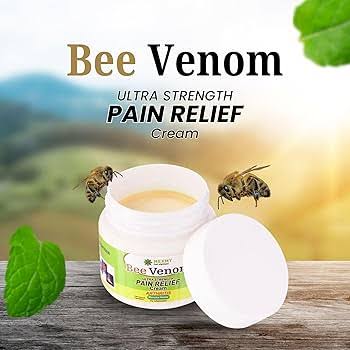 Ultra Strength Bee Venom Pain Relief Cream – Fast & Natural